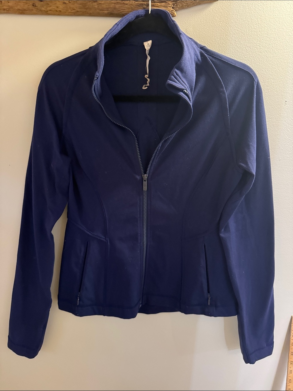lululemon athletica Navy Zip-Up athletic Jacket women’s 8